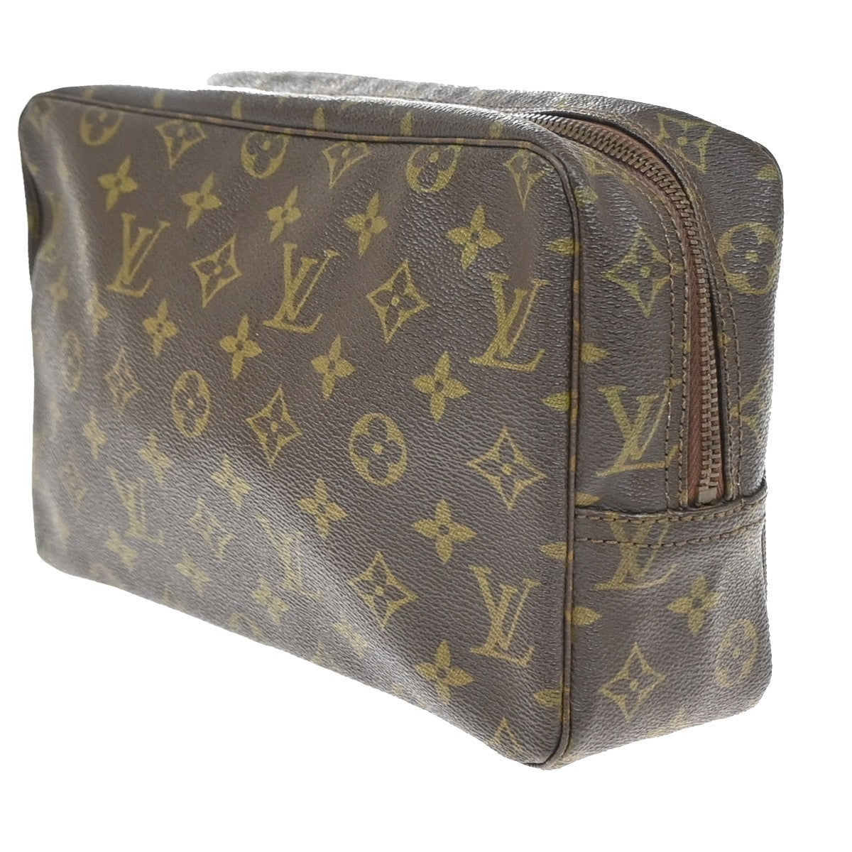 LOUIS VUITTON Trousse Toilette 28 Clutch Hand Bag Monogram Brown M47522 66YJ215