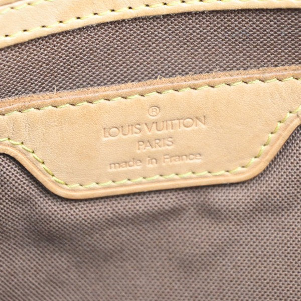 LOUIS VUITTON Cabas Mezzo Shoulder Bag Monogram Leather Brown M51151 73MA498