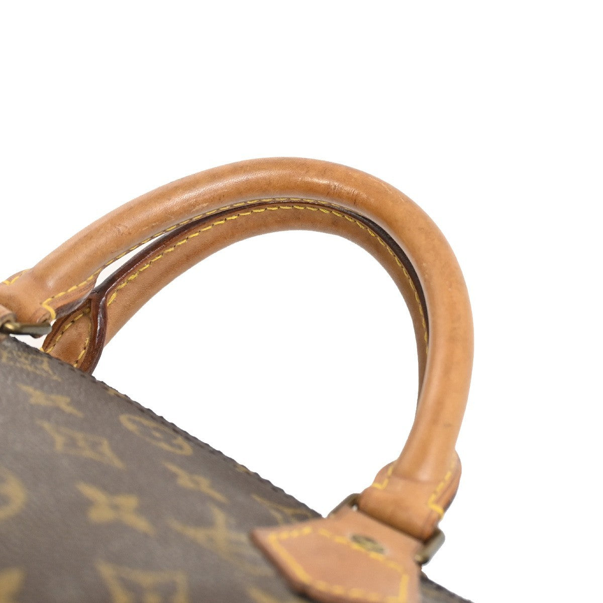 LOUIS VUITTON Speedy 30 Travel Hand Bag Monogram Leather Brown M41526  14SA082