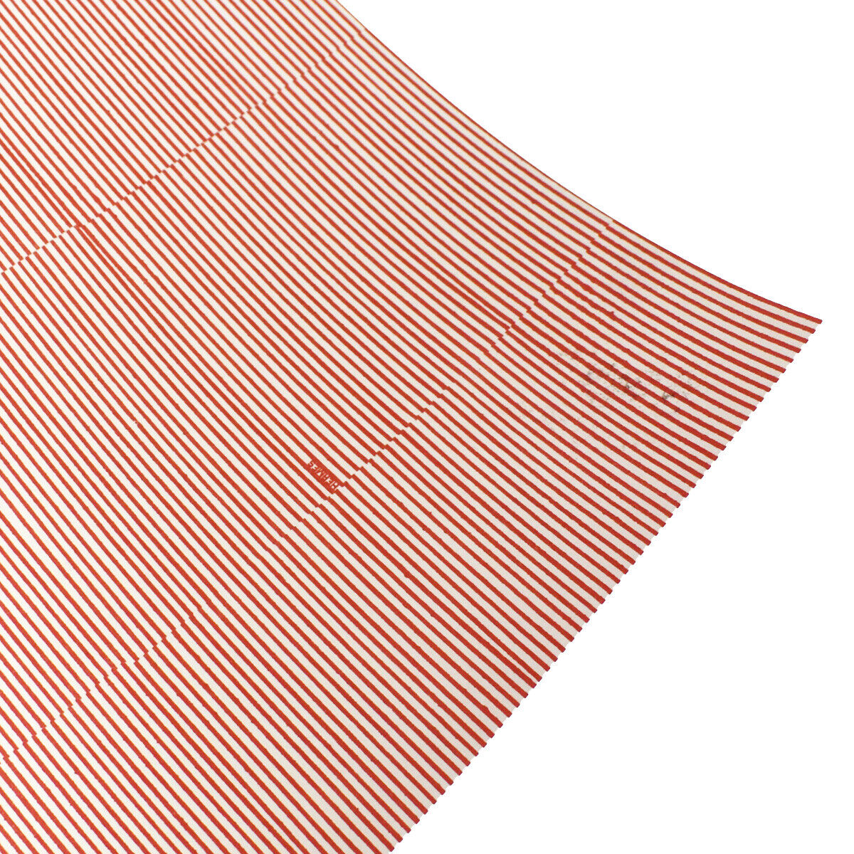 Auth HERMES LES GRANDES FEUILLES D'HERMES Wallpaper Wrapping Paper Red 06MC457 ②