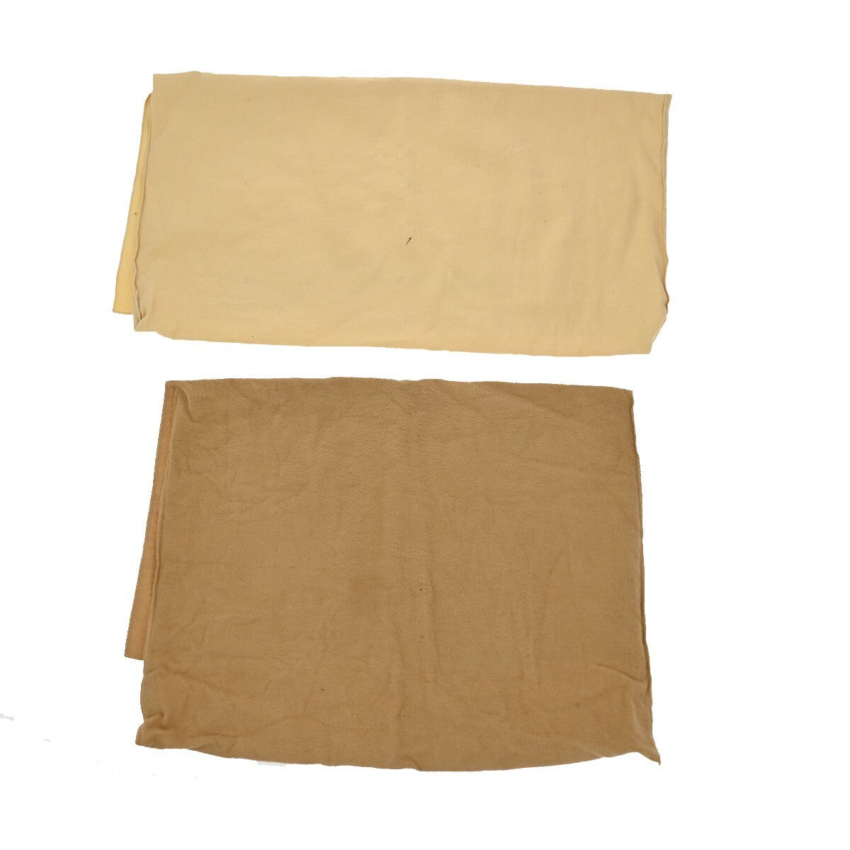 LOUIS VUITTON Logo 10 Set Dust Bag Drawstring Canvas Cotton Beige Brown 09EE130