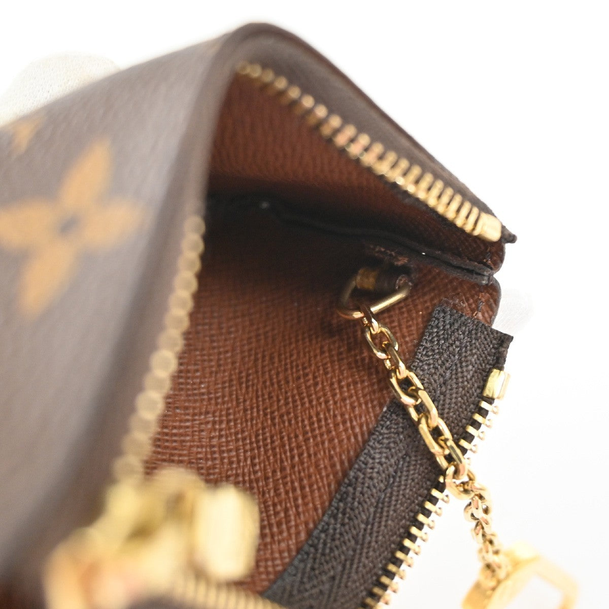 LOUIS VUITTON Pochette Cles Coin Card Key Case Wallet  Monogram M62650 69YJ004