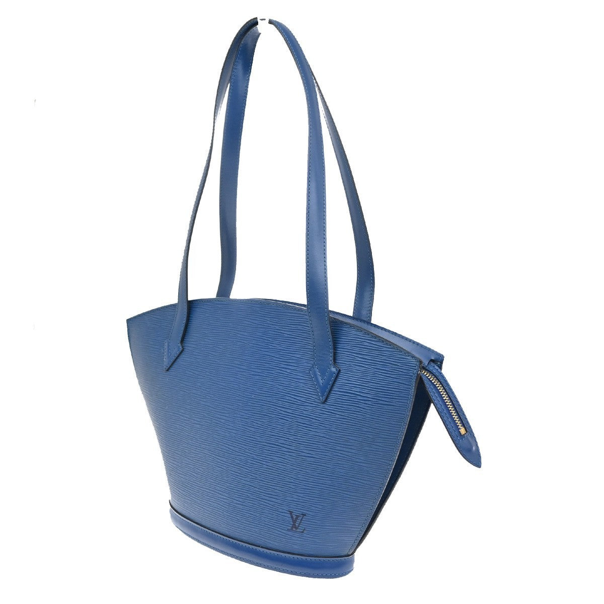 LOUIS VUITTON LV  Saint Jacques Shoulder Bag Epi Leather Blue M52275 85RL553