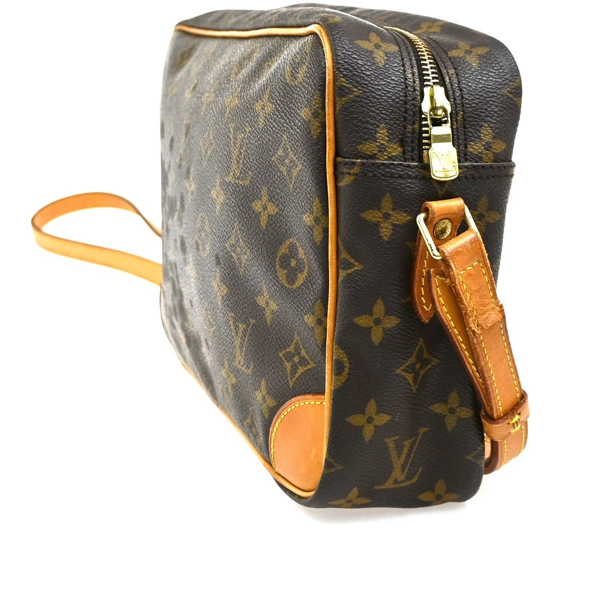 LOUIS VUITTON Trocadero 30 Shoulder Bag Monogram Leather Brown M51272 89SA005