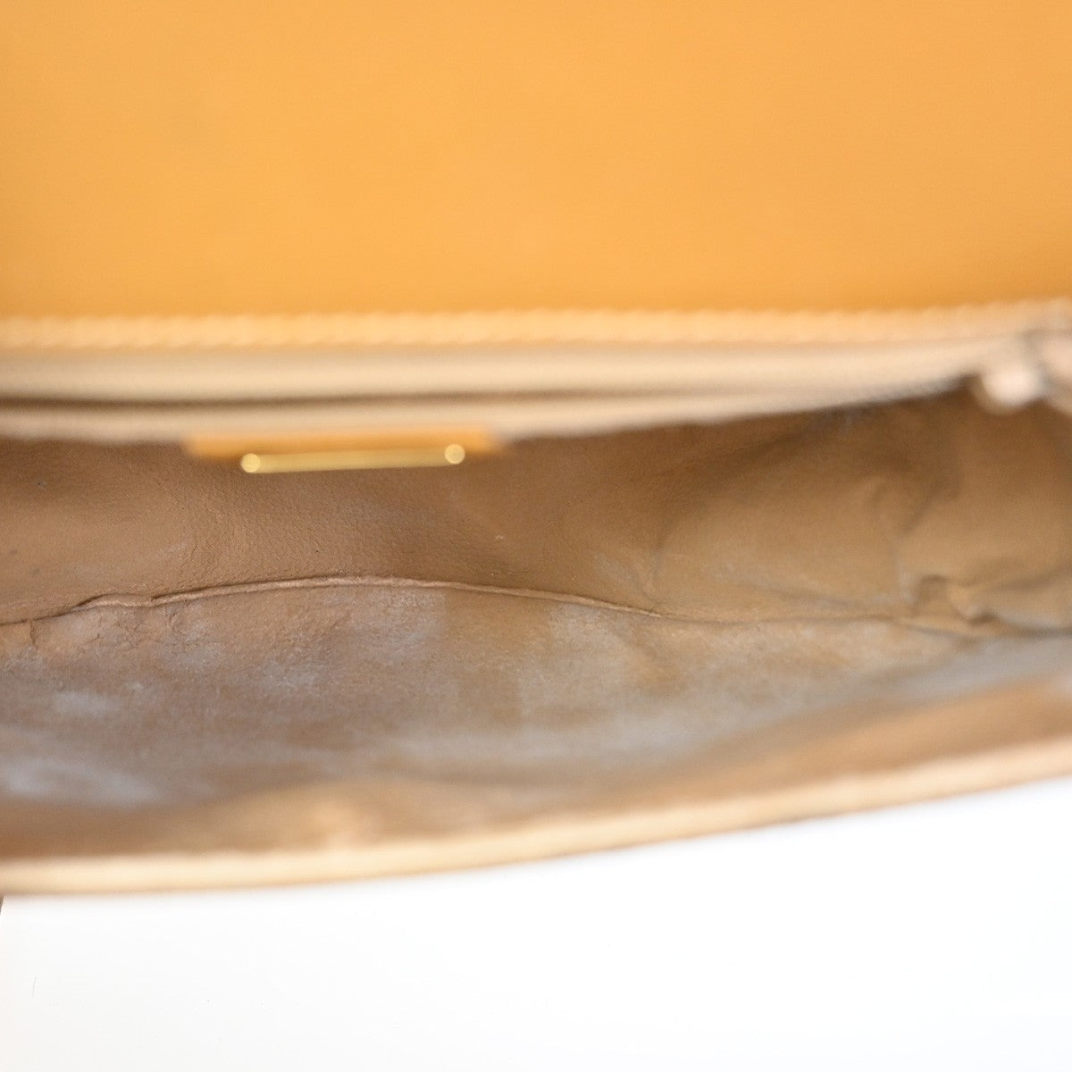 GUCCI Logo Micro GG Pattern Mini Shoulder Bag PVC Leather Brown GHW Itay 69YJ034