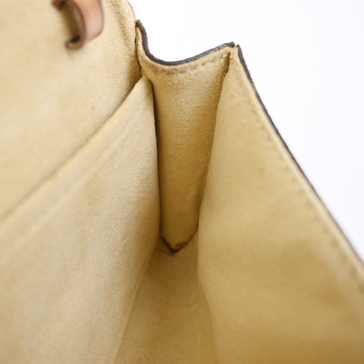 LOUIS VUITTON Pochette Twin GM Clutch Bag Monogram Brown USA M51852 66YJ037