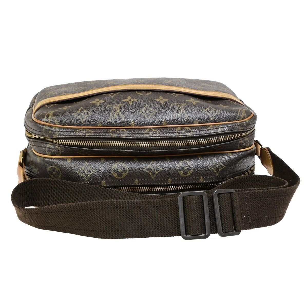 LOUIS VUITTON Reporter PM Crossbody Shoulder Bag Monogram Leather M45254 85EB582