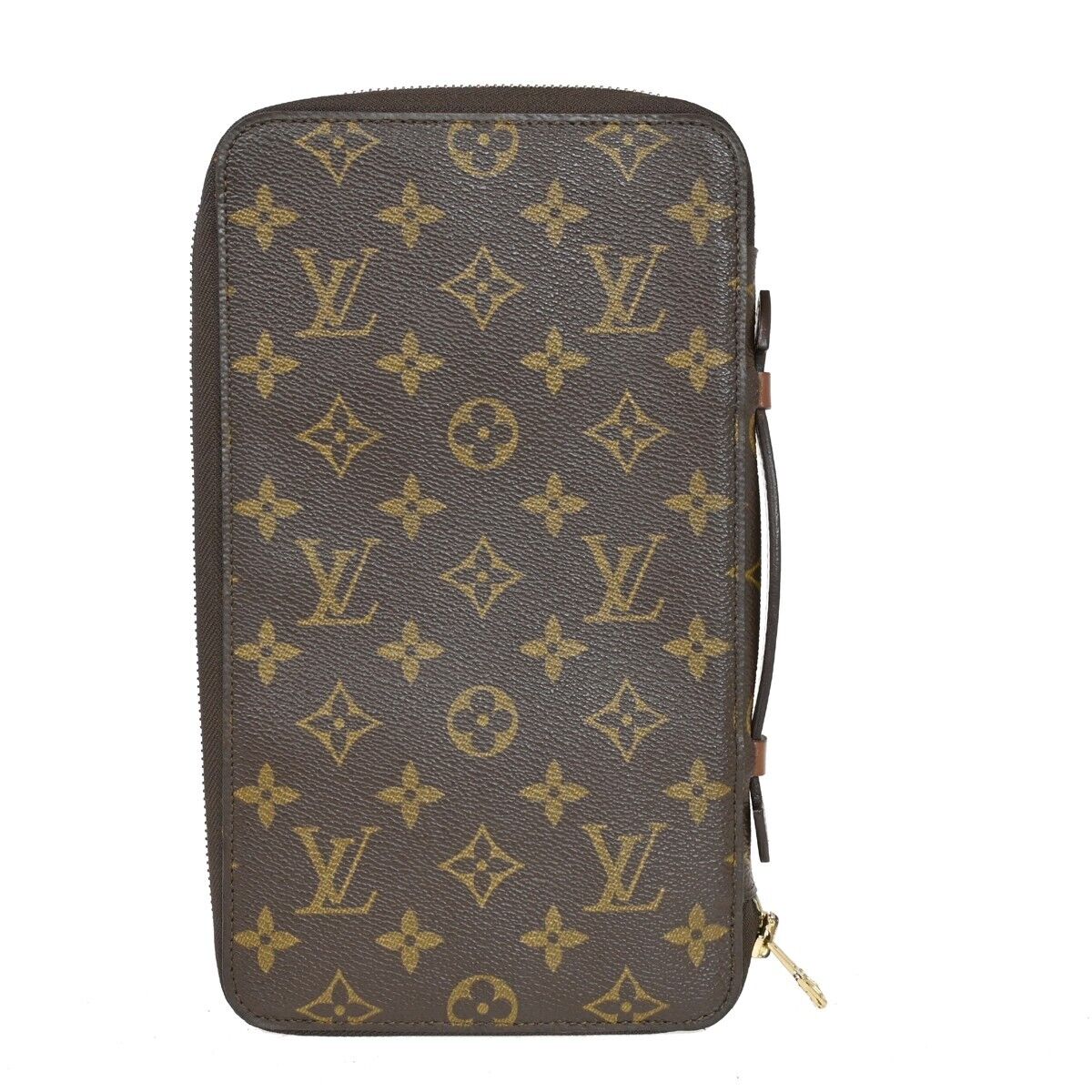 LOUIS VUITTON Poche Escapade Bifold Wallet Monogram Leather BN M60113 88FA042