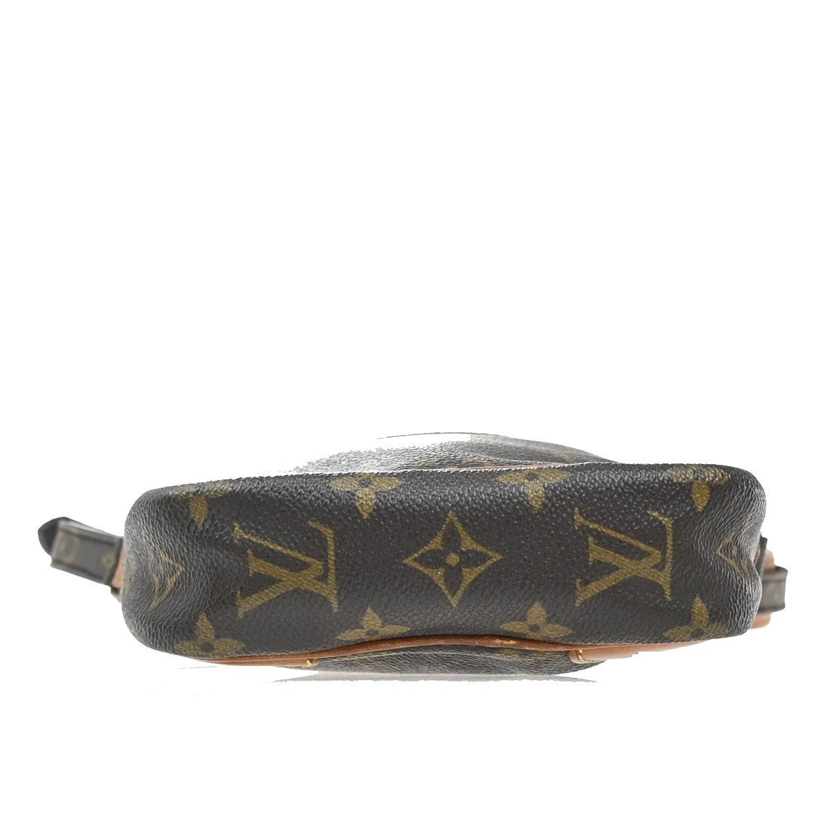 LOUIS VUITTON Danube Shoulder Bag Monogram Leather Brown France M45266 34KP005