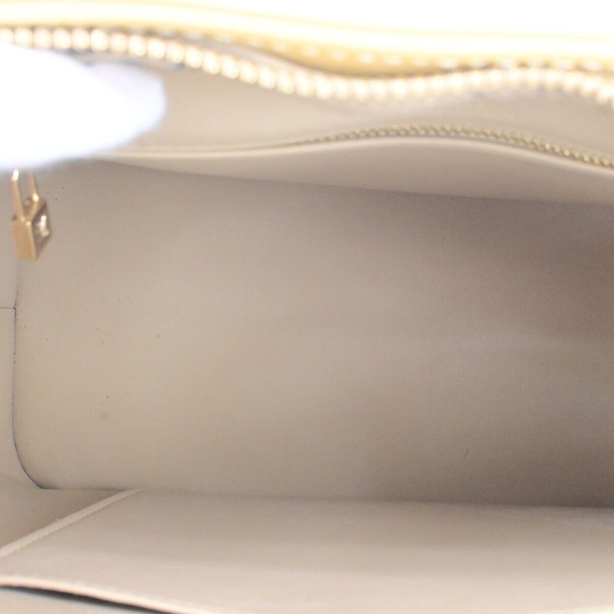 LOUIS VUITTON Houston Shoulder Bag Monogram Vernis Leather Beige M91004 33FB240