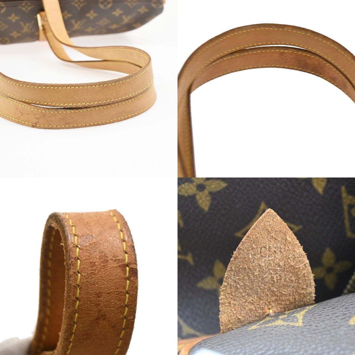 LOUIS VUITTON Flanerie 50 Shoulder Bag Monogram Leather Brown M51116 18PA061