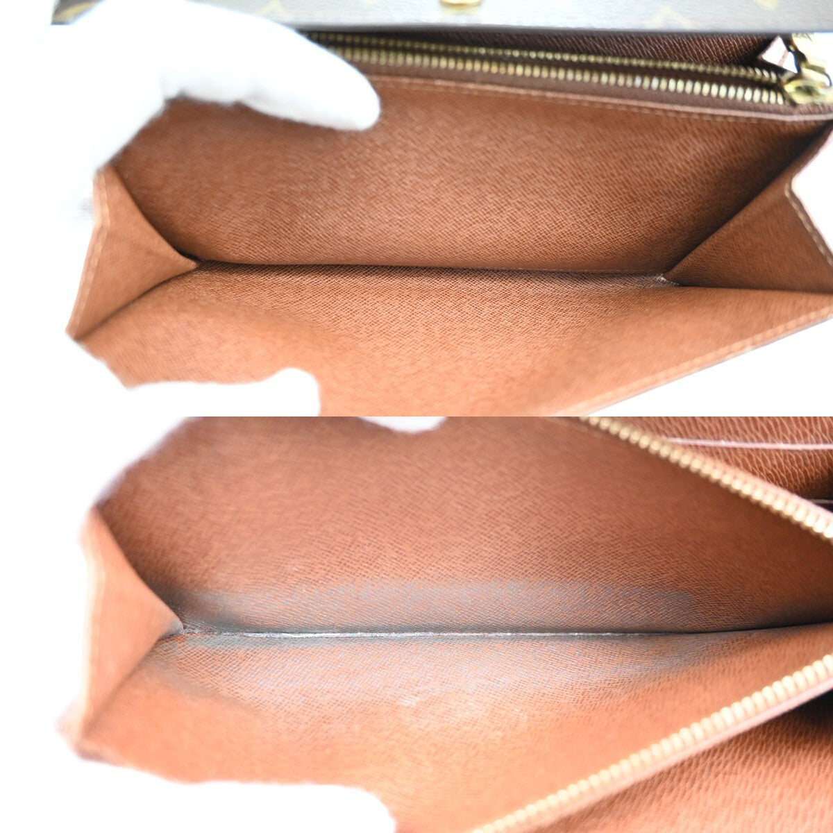 LOUIS VUITTON Portefeuille Sarah Long Bifold Wallet Monogram BN M61735 66EE179