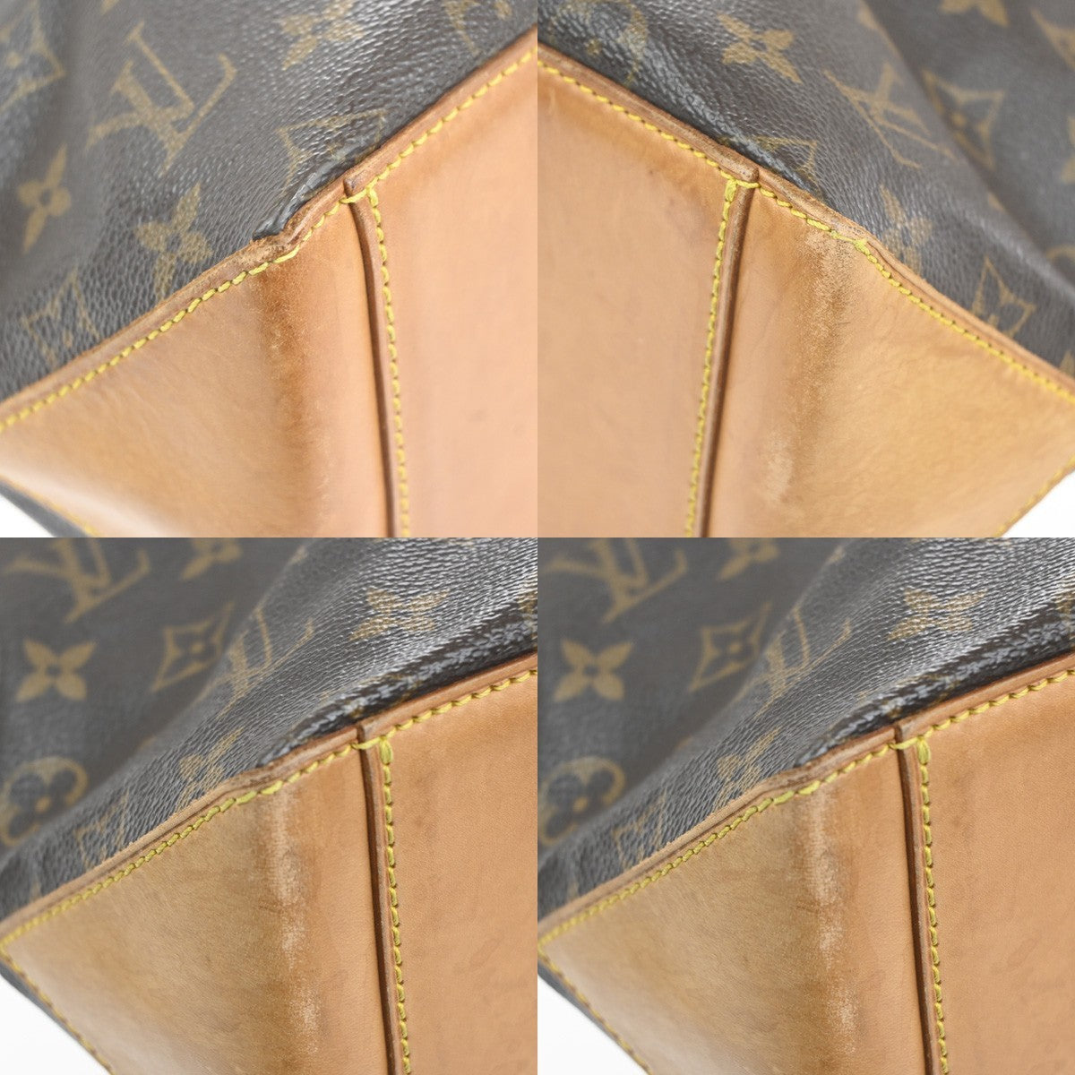 LOUIS VUITTON Cabas Piano Shoulder Bag Monogram Leather BN France M51148 76KC831