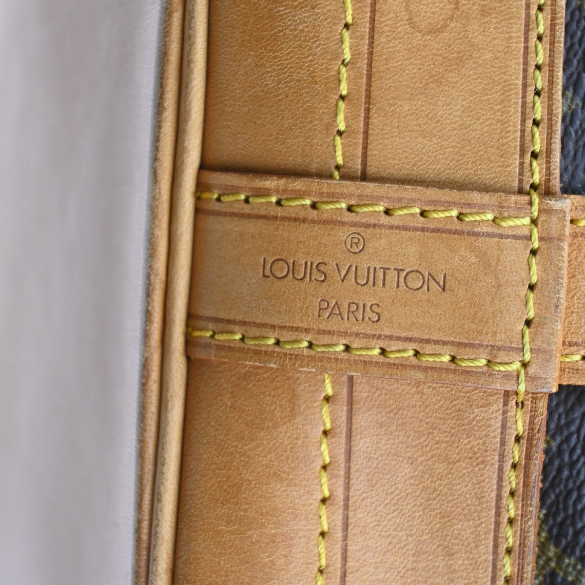 LOUIS VUITTON Noe GM Drawstring Shoulder Bag Monogram Leather BN M42224 15CA930