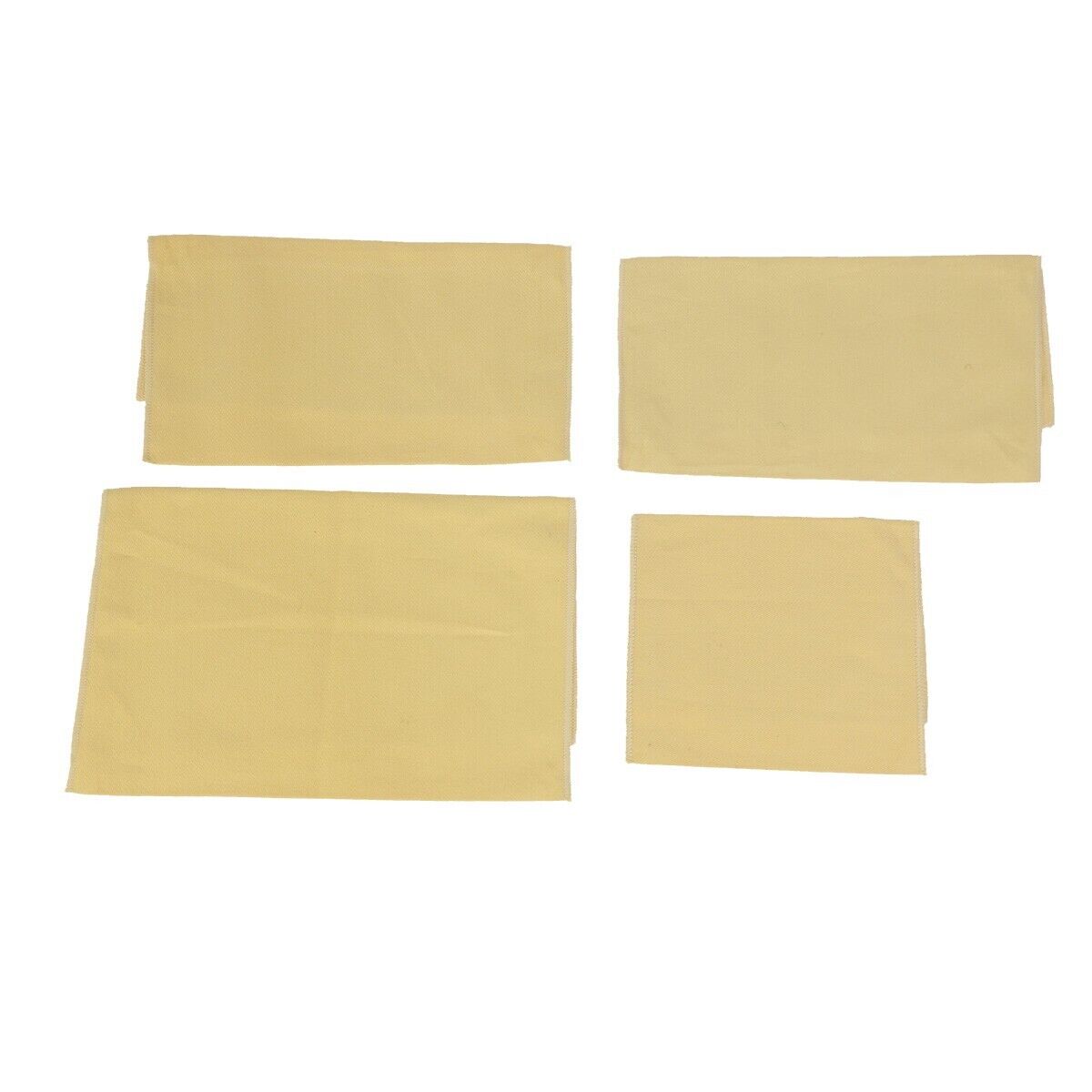 LOUIS VUITTON Logo 10 Set Dust Bag Drawstring Canvas Cotton Beige Brown 08EB554