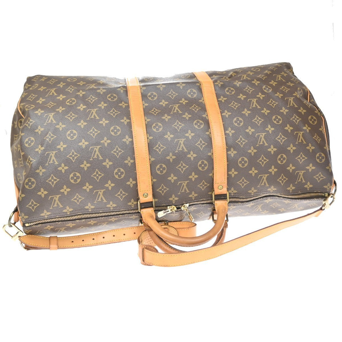 LOUIS VUITTON Keepall Bandouliere 60 2Way Hand Bag Monogram Brown M41412 72YJ243