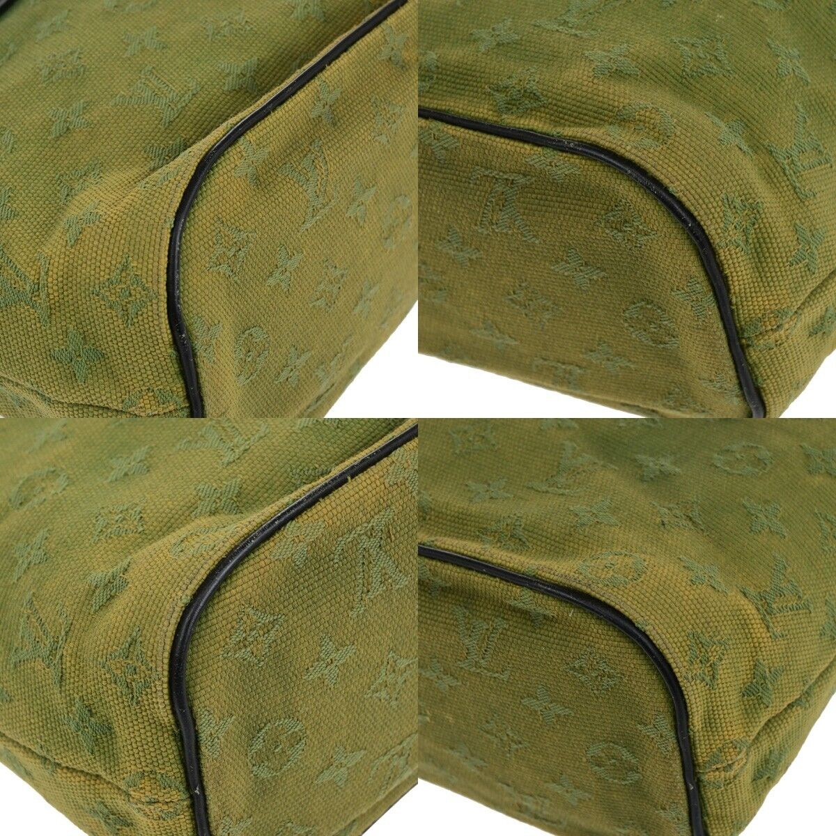 LOUIS VUITTON Lucille PM Shoulder Bag Monogram Mini Canvas Khaki M92682 62ED403