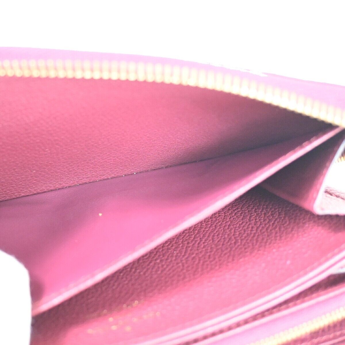 LOUIS VUITTON Zippy Wallet Long Wallet Monogram Empreinte Aurore M60549 35FA439