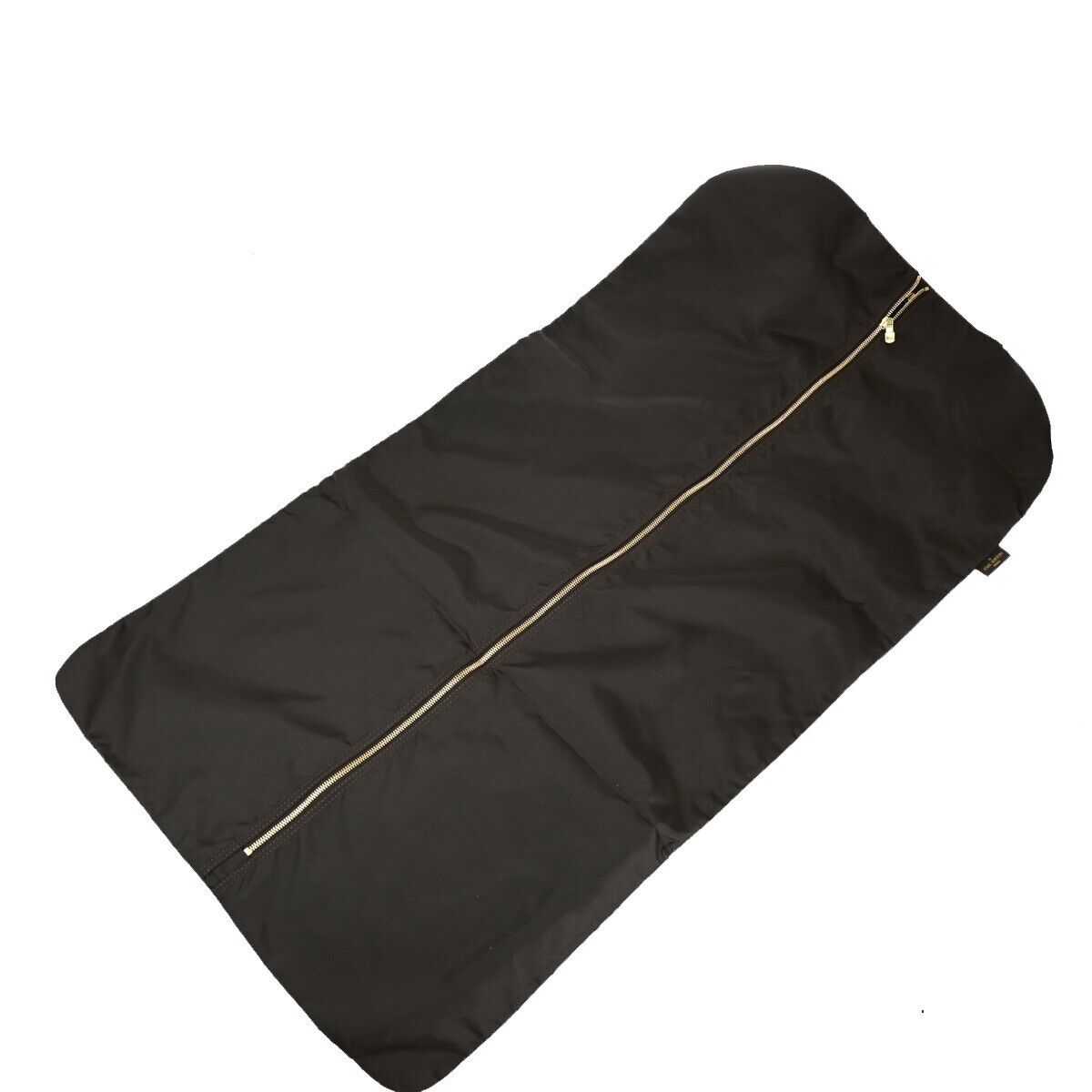 LOUIS VUITTON Garment Case Suite Clothes Cover Canvas Brown Gold-Plated 66EC550