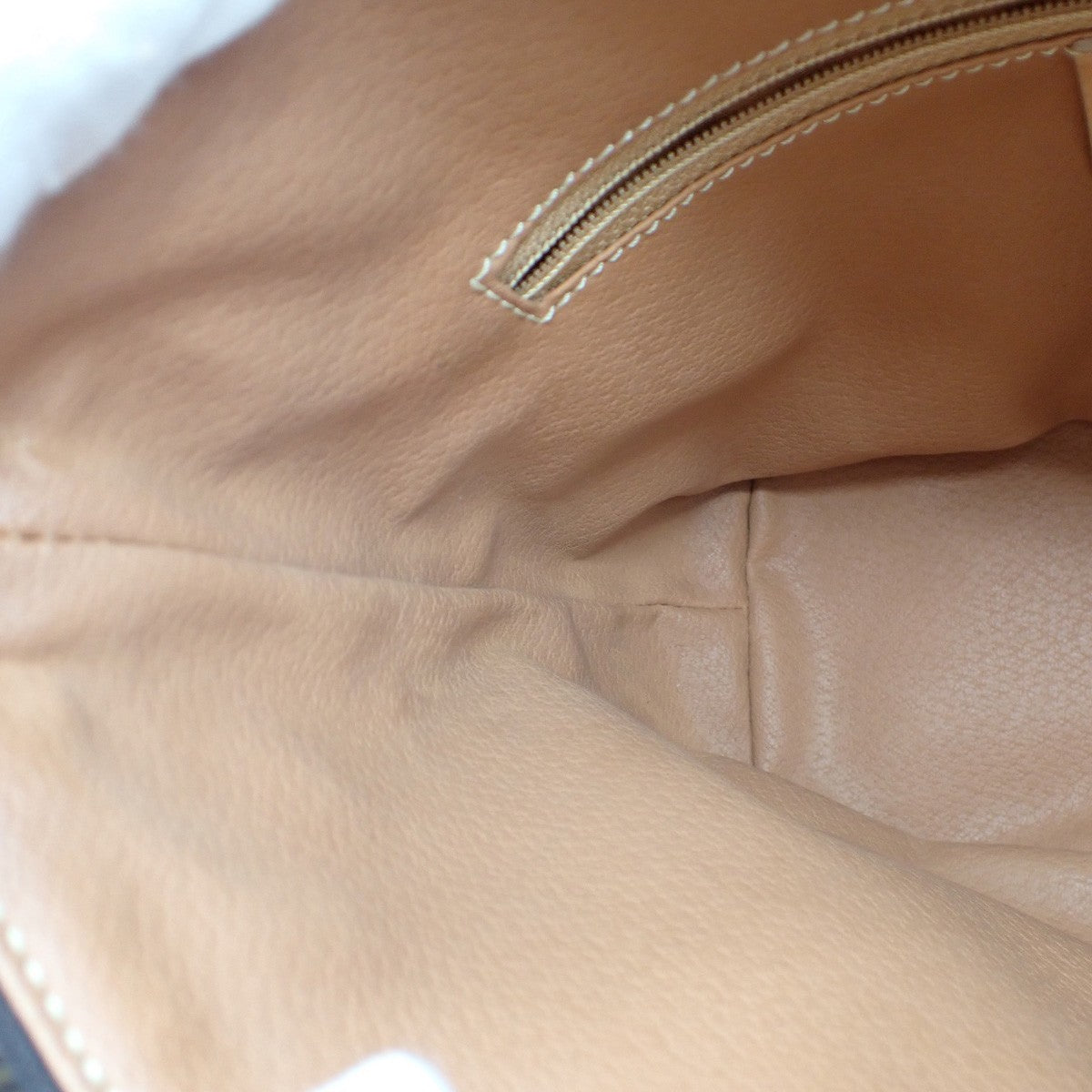 CELINE Logo Macadam Pattern Shoulder Bag PVC Leather Brown GHW Italy 33KC954