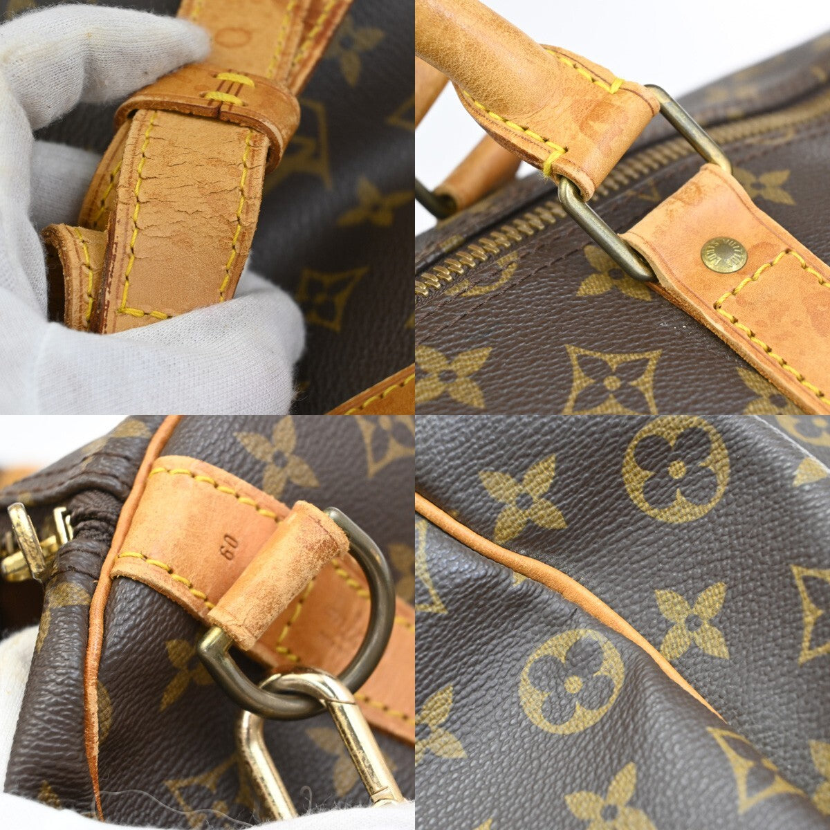 LOUIS VUITTON Keepall Bandouliere 60 2Way Hand Bag Monogram BN M41412 77EE228