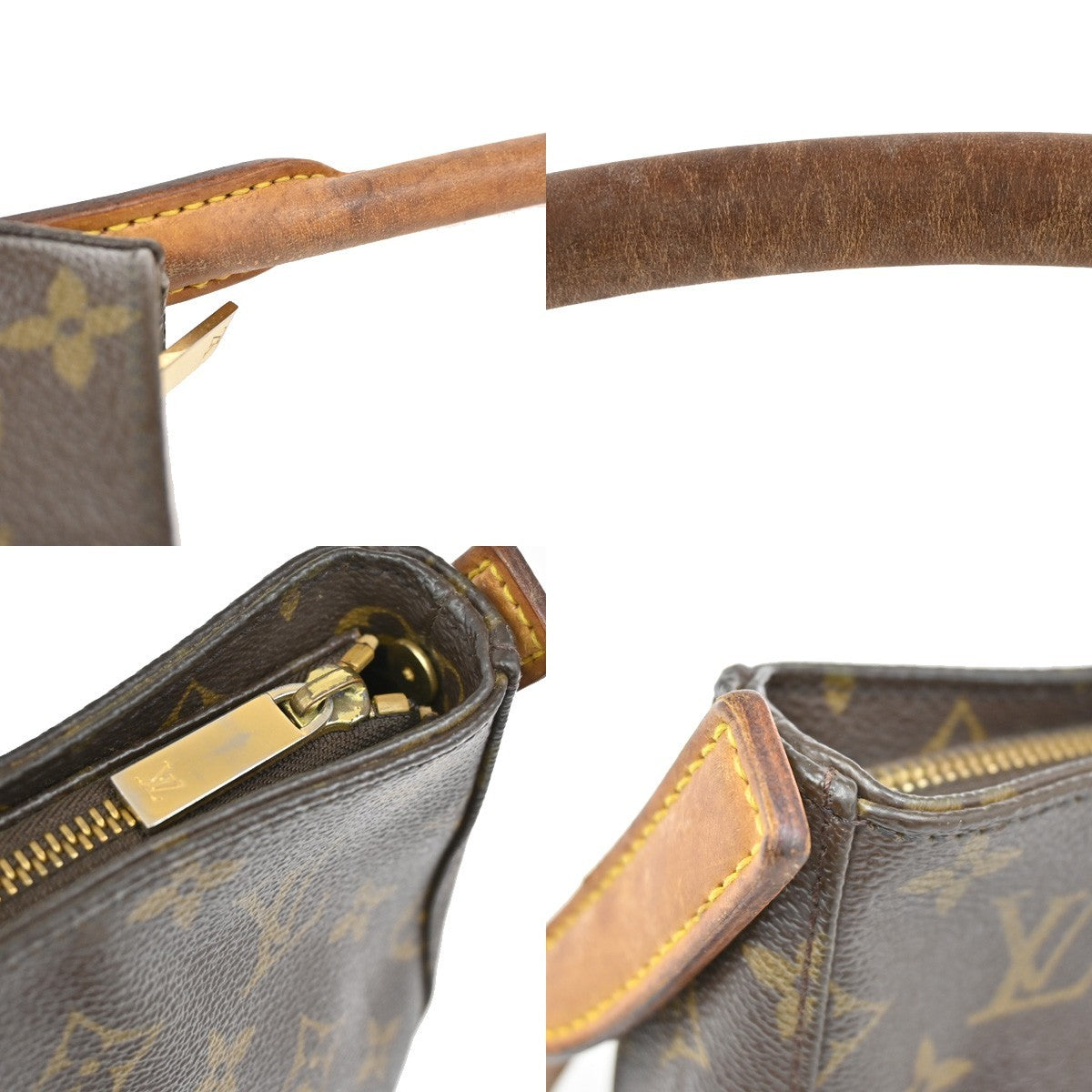 Louis Vuitton Looping MM shoulder bag Monogram leather Brown M51146 31TA024