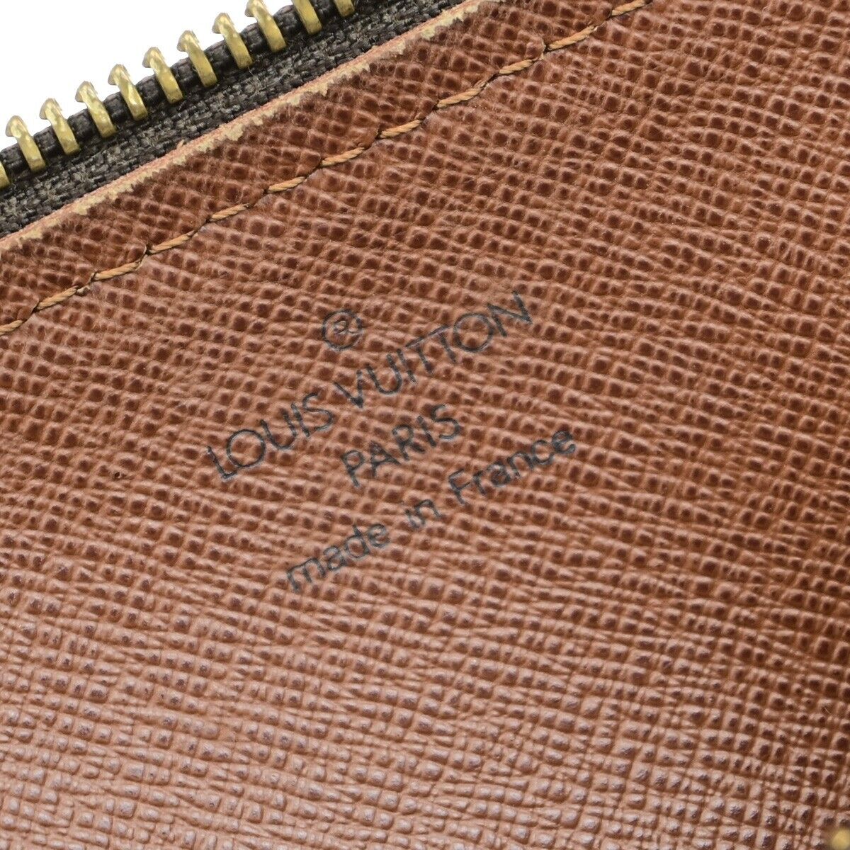 LOUIS VUITTON Logo PAPILLON 30 Hand Bag Monogram Leather Brown M51365 89ED867