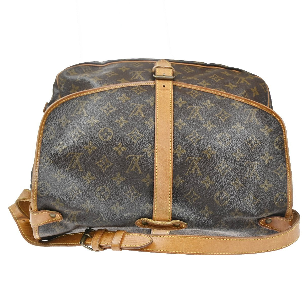 LOUIS VUITTON Saumur 35 Shoulder Bag Monogram Leather BN France M42254 72KC960