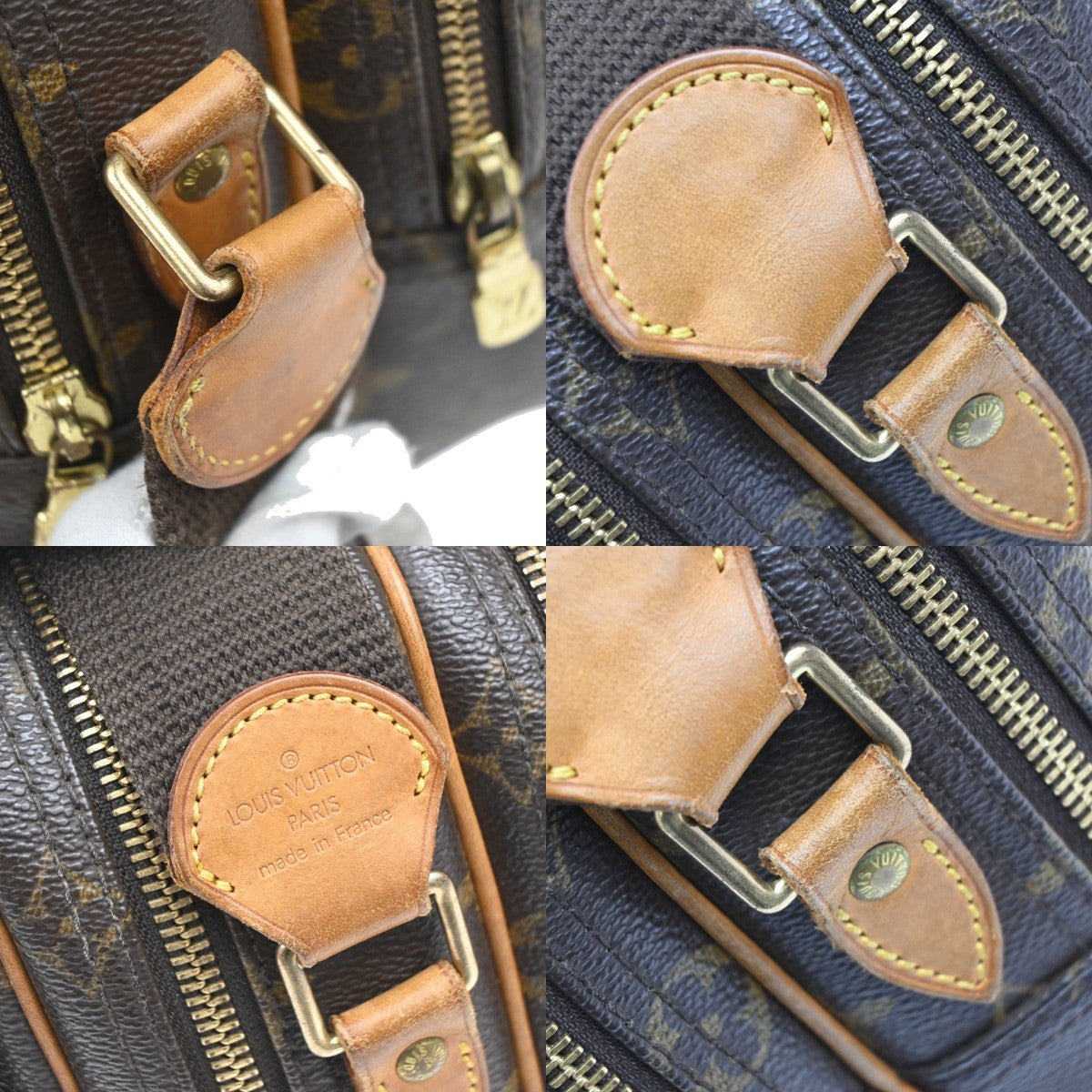LOUIS VUITTON Reporter Crossbody Shoulder Bag Monogram Leather BN M45254 34MA580