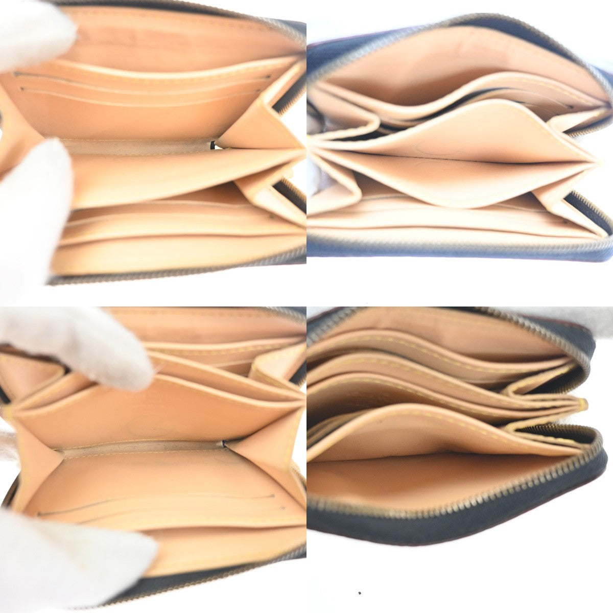 LOUIS VUITTON Zippy Coin Card Case Monogram Multi Leather BK M66549 32KC439