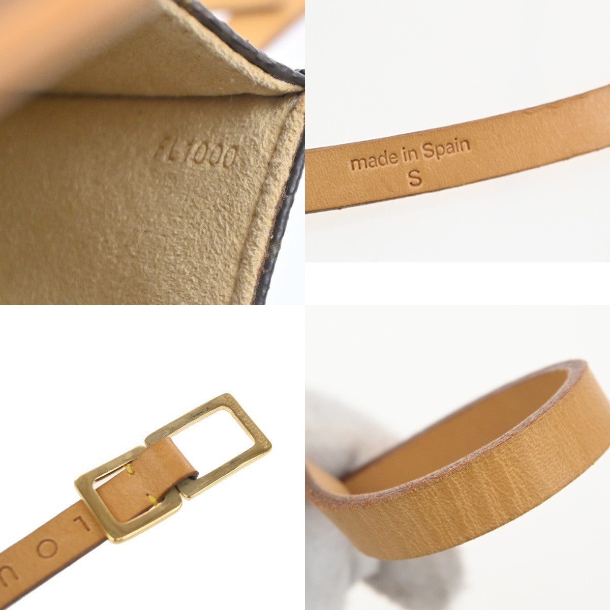 LOUIS VUITTON Pochette Florentine Bum Bag Monogram Leather Brown M51855 76CA737