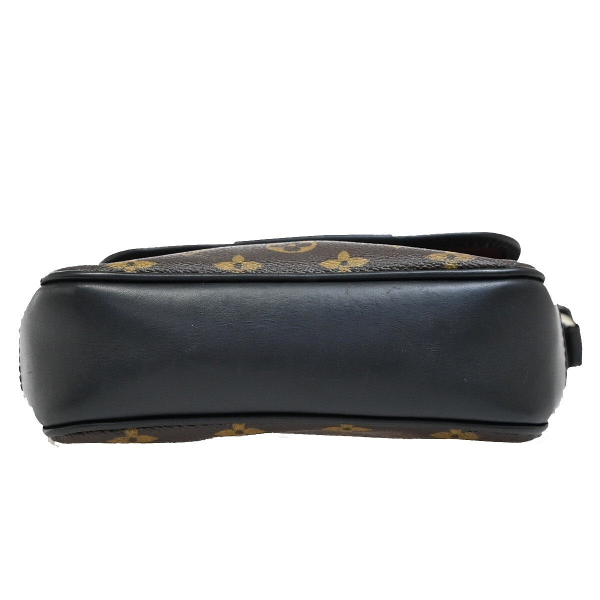 LOUIS VUITTON Bass PM Shoulder Bag Monogram Maccasar Leather BN M56715 21EE381