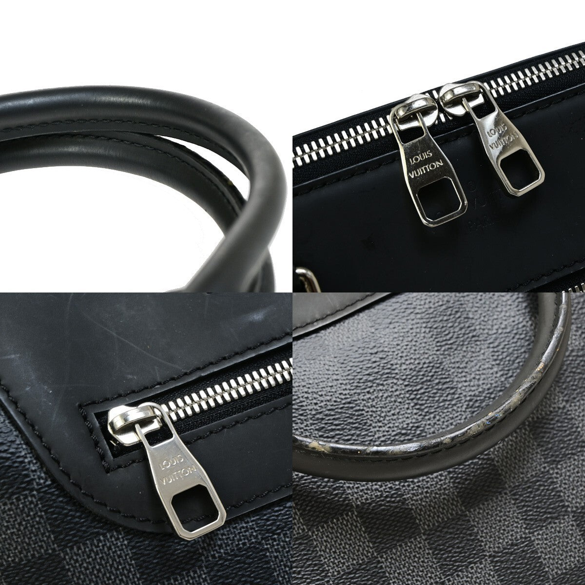 LOUIS VUITTON Porte Documents Jules NM Hand Bag Damier Graphite N48260 15KB351