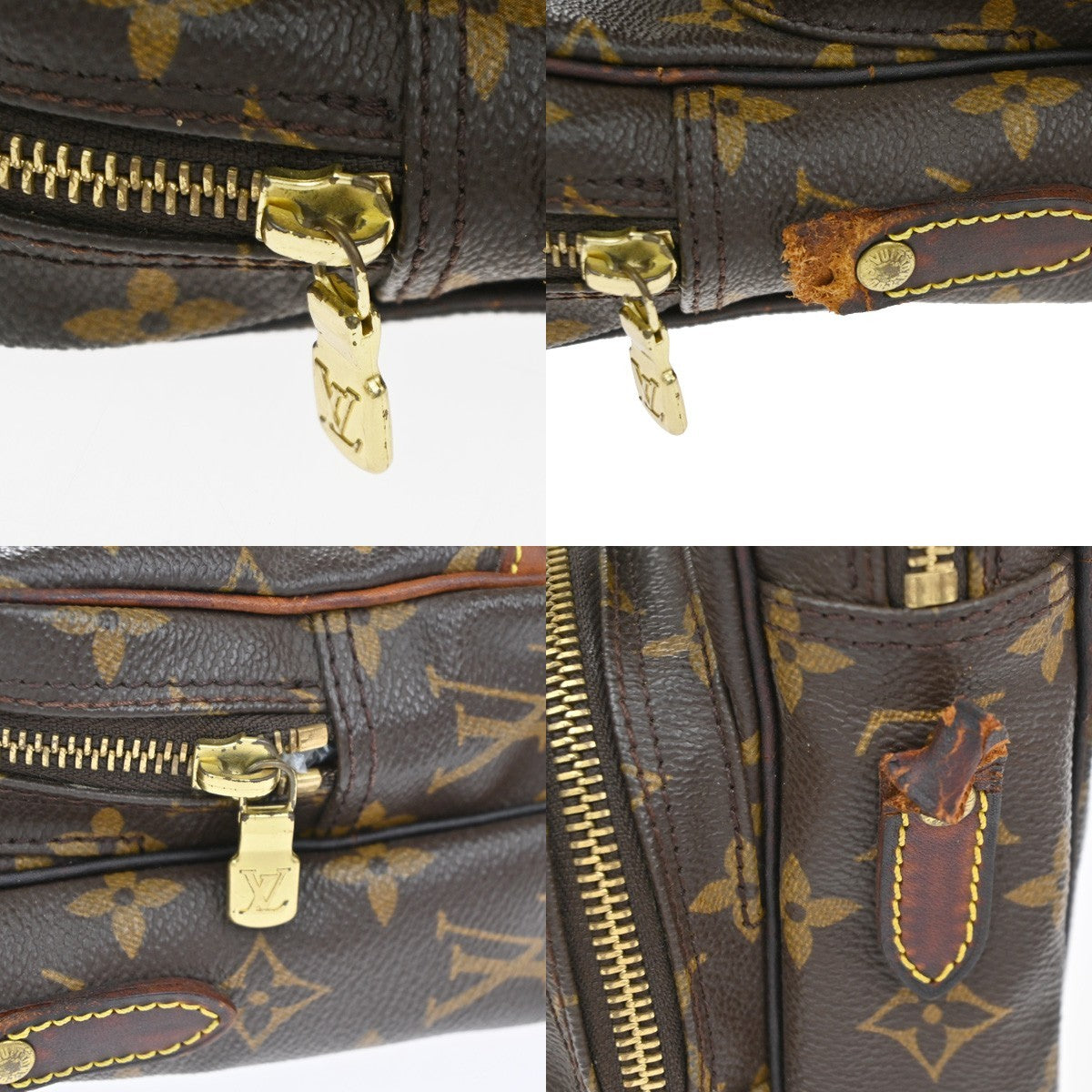 LOUIS VUITTON Amazon Crossbody Shoulder Bag Monogram Leather BN M45236 09TA654