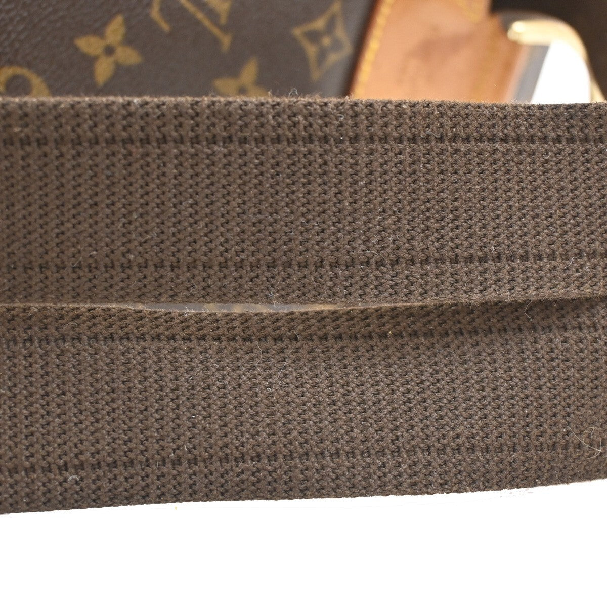 LOUIS VUITTON Montsouris GM Backpack Bag Monogram Leather Brown M51135 14EE287