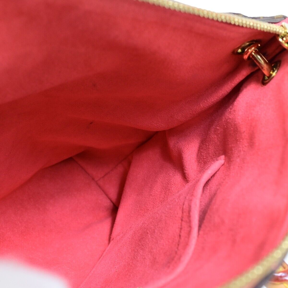 LOUIS VUITTON Paras BB 2Way Shoulder Bag Monogram Leather Pink M41734 601RJ927