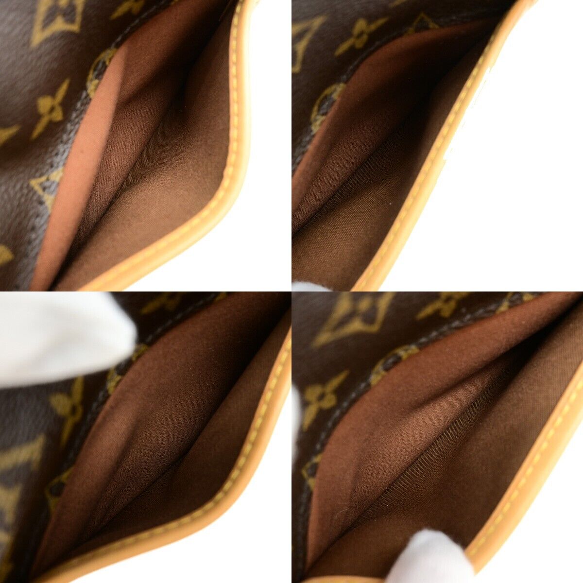 LOUIS VUITTON LV Popincourt Long Shoulder Bag Monogram Brown M40008 40RF231