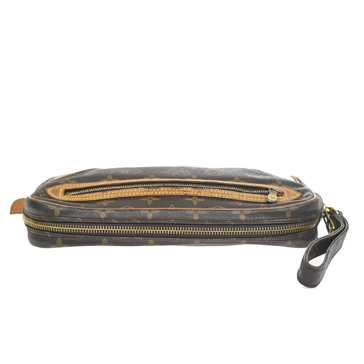 LOUIS VUITTON Marly Dragonne GM Clutch Hand Bag Monogram Brown M51825 31KC793