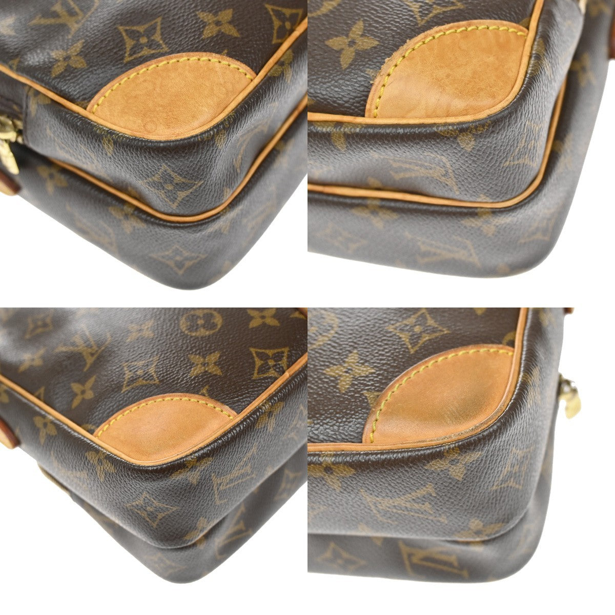 LOUIS VUITTON Amazon Crossbody Shoulder Bag Monogram Leather BN M45236 14KB077
