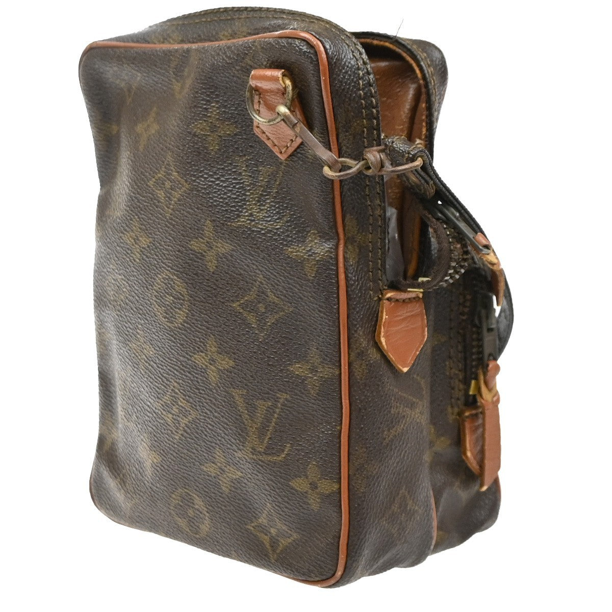 LOUIS VUITTON Mini Amazon Shoulder Bag Monogram Leather Brown M45238 01SA044