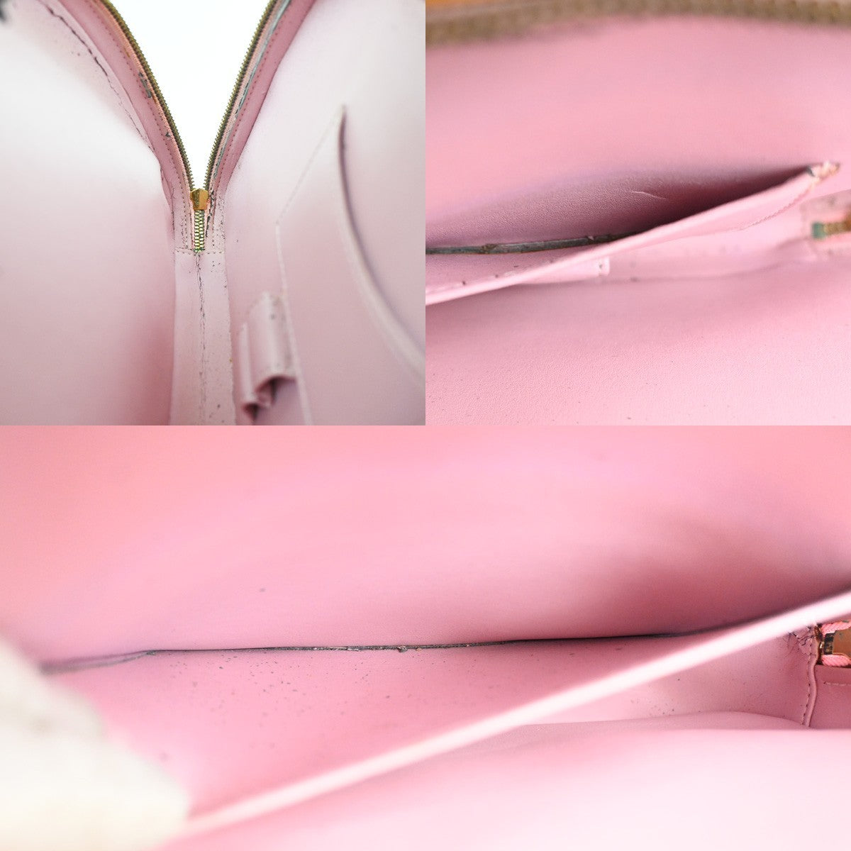 LOUIS VUITTON Murray Backpack Bag Monogram Vernis Leather Rose M91039 07KC336