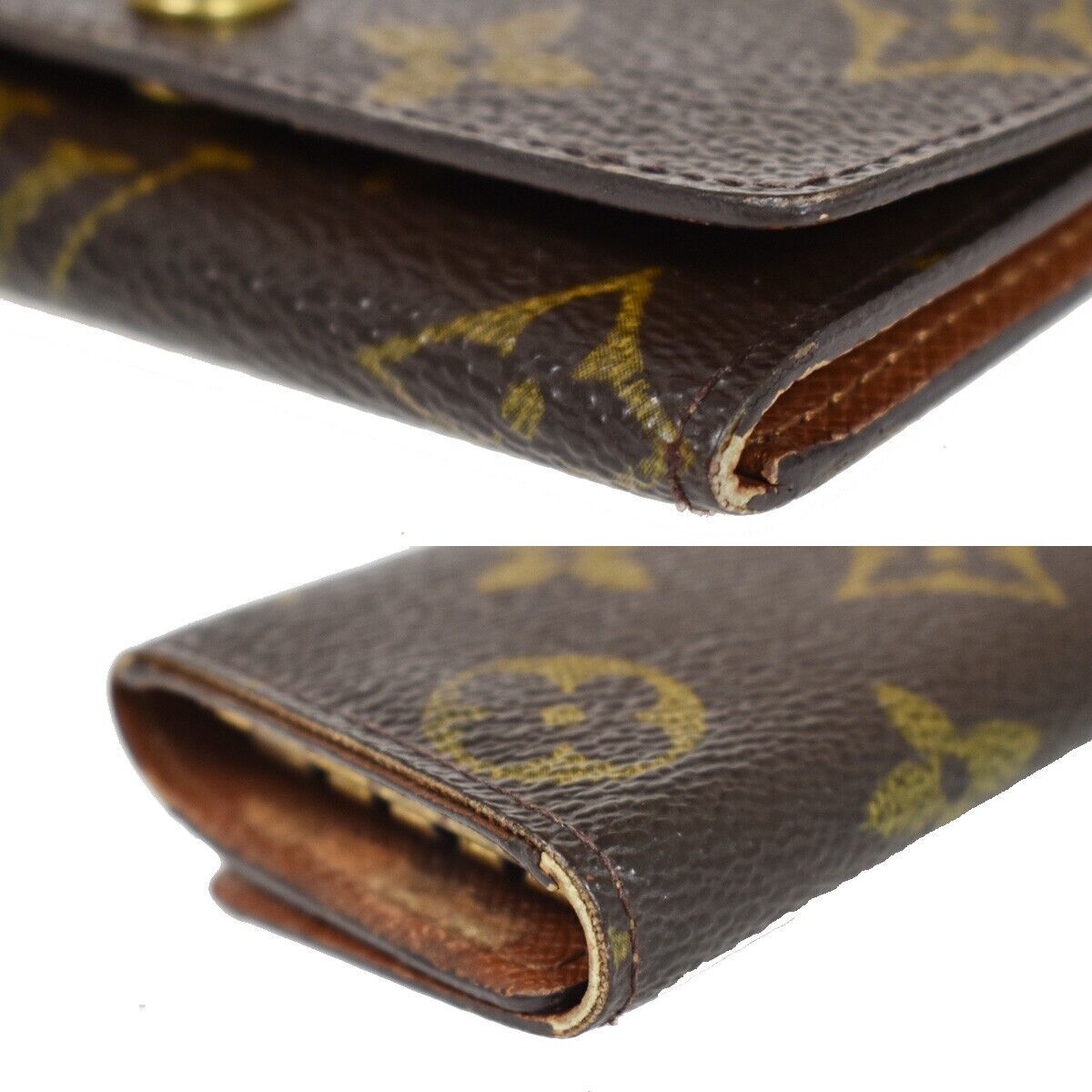 LOUIS VUITTON 3 Set Wallet Key Case Day Planner Monogram Epi Leather 67AD220