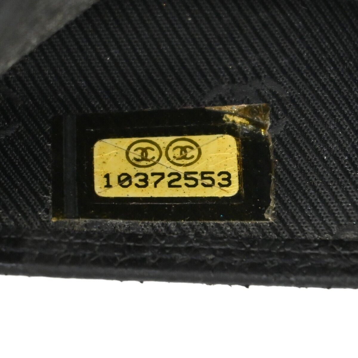 CHANEL CC Logo Long Bifold Wallet Purse Leather Black GHW Made in Spain 60EA118