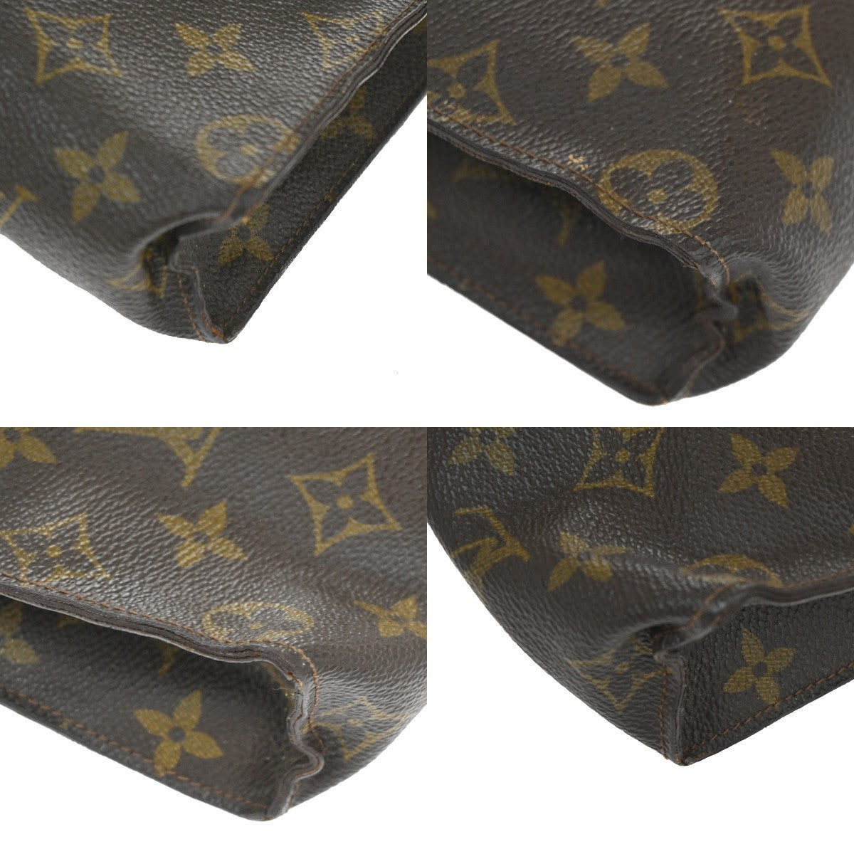 LOUIS VUITTON Poche Toilette 26 Clutch Pouch Bag Monogram Leather M47542 08CB024