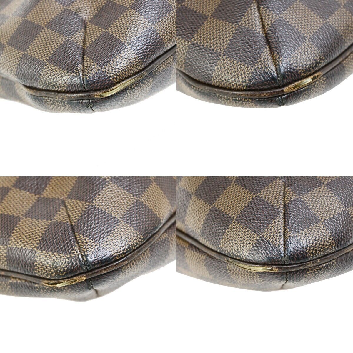 LOUIS VUITTON Bloomsbury PM Shoulder Bag Damier Leather Brown N42251 36EC924