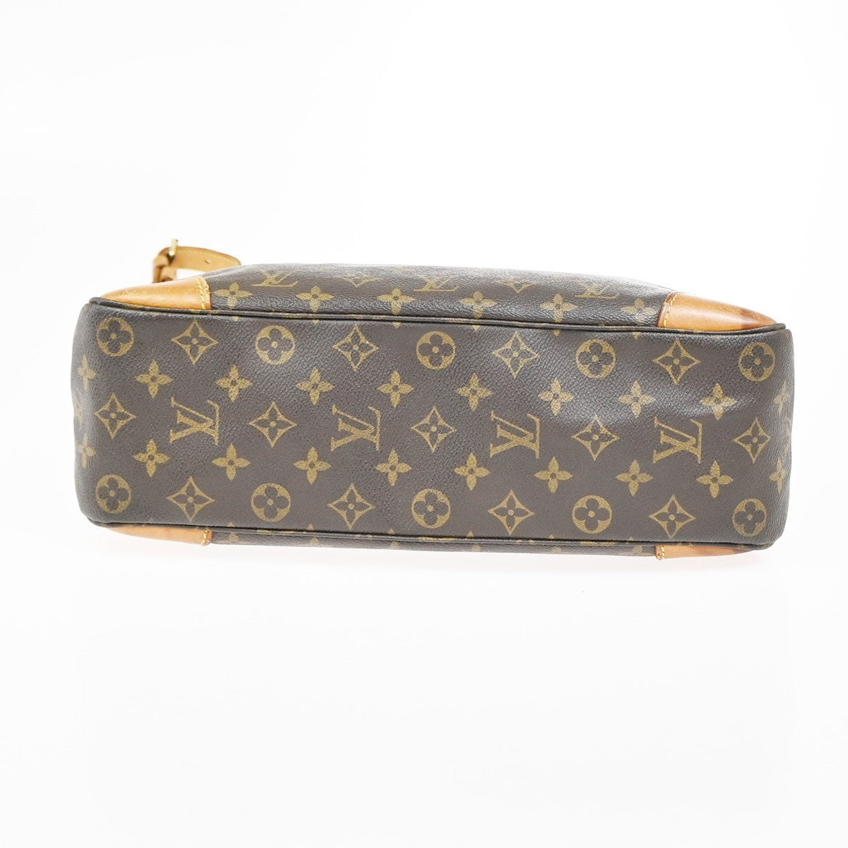 LOUIS VUITTON Boulogne 35 Shoulder Bag Monogram Leather Brown M51260 70YJ041