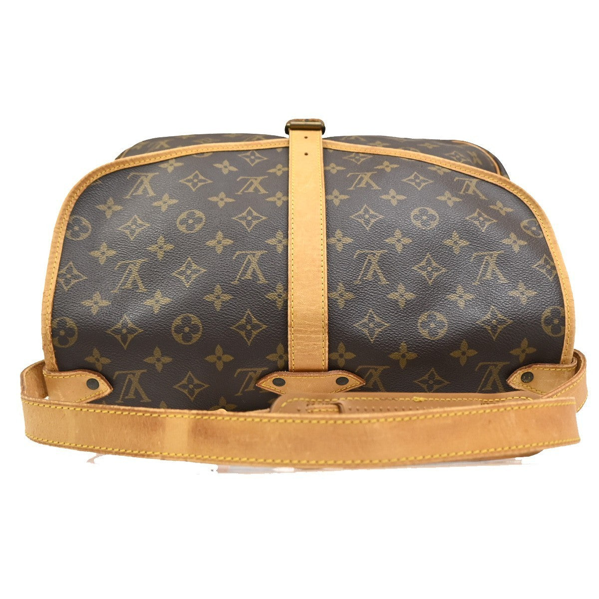 LOUIS VUITTON Saumur 35 Shoulder Bag Monogram Leather BN France M42254 84MA279