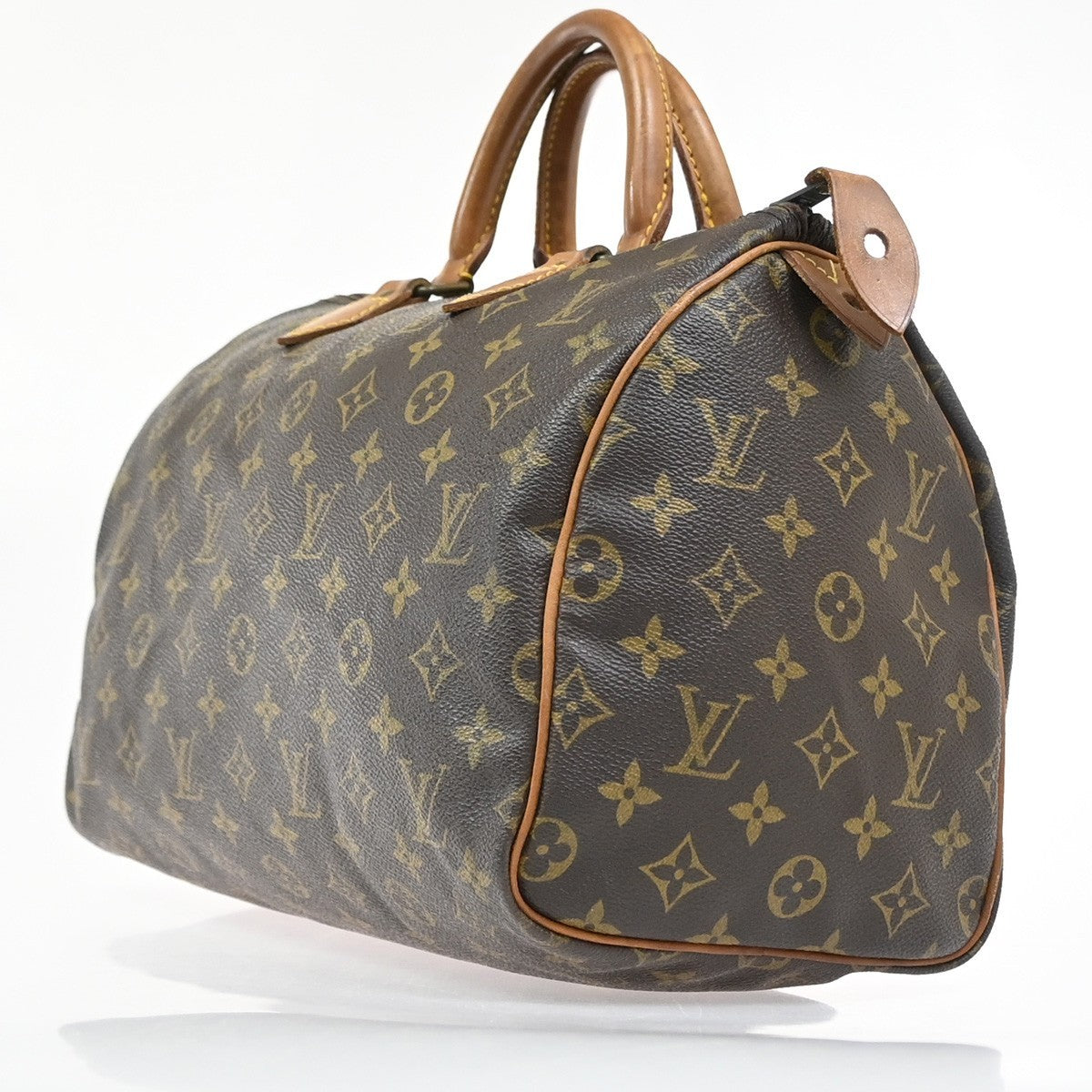 LOUIS VUITTON Speedy 30 Travel Hand Bag Monogram Leather Brown M41526  82SA008
