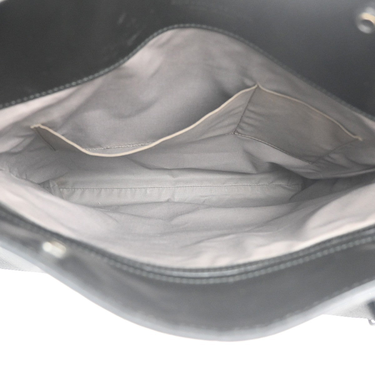 BOTTEGA VENETA Logo Intrecciato Shoulder Bag Leather Black Italy 12RL882