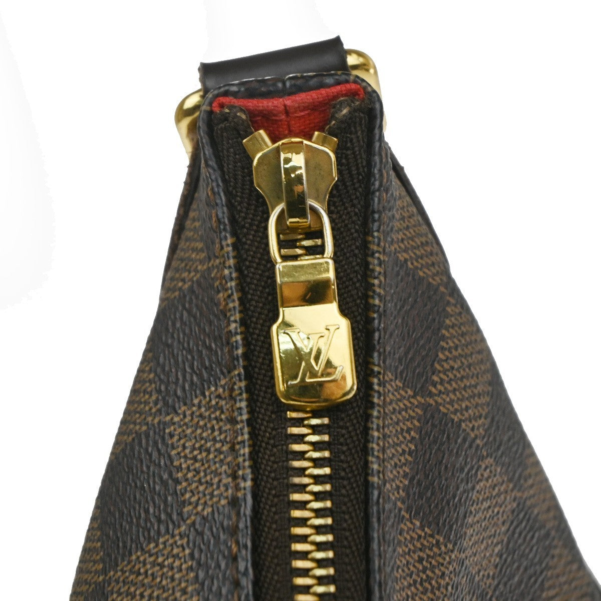 LOUIS VUITTON Bloomsbury PM Shoulder Bag Damier Leather Brown N42251 12CA977